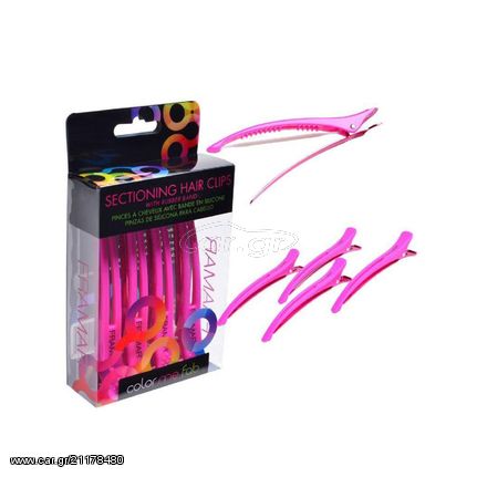 Framar Sectioning Hair Clips Pink