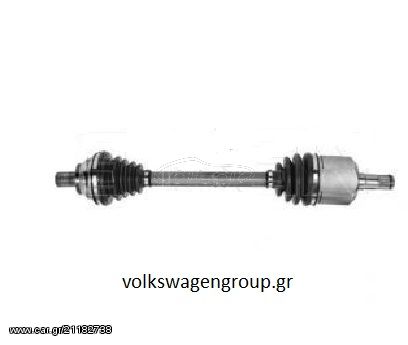 Ημιαξόνιο  αριστερό (ΚΑΙΝΟΥΡΓΙΟ) . VW ,GOLF PLUS  2005-2008  (,BLR,BLY,BVY,BVZ - automatic gearbox  6 speed)