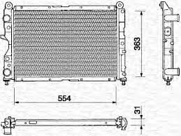 ALFA ROMEO 145, FIAT TEMPRA, LANCIA DEDRA    Ψυγείο, ψύξη κινητήρα