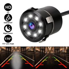 Κάμερα οπισθοπορείας αυτοκινήτου ST299 ME 8 LED  Αδιάβροχη ....Sound☆Street....