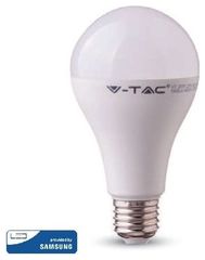 LED V-TAC Λάμπα E27 18W A80 SAMSUNG CHIP Θερμό Λευκό 126