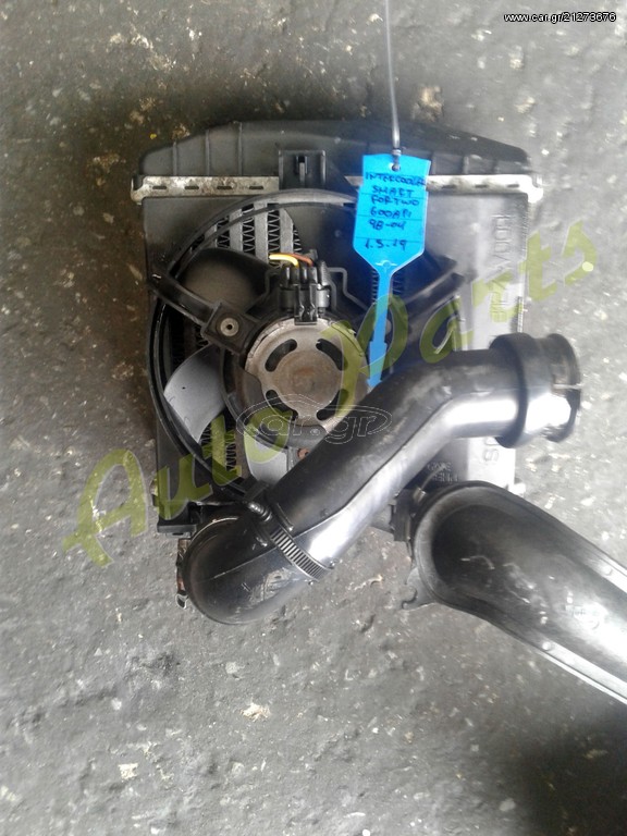 ΨΥΓΕΙΟ INTERCOOLER SMART FOR TWO 600cc , ΜΟΝΤΕΛΟ 1998-2004