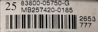 Toyota Avensis T25 Diesel 2003-2008 καντράν 83800-05750-thumb-1