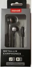 Ακουστικα Maxell METALLIX HANDSFREE ES200 Ασημί