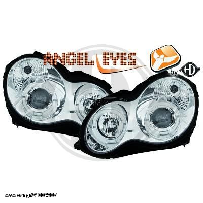 ΦΑΝΑΡΙΑ ΕΜΠΡΟΣ ANGEL EYES MERCEDES W203 00-07 WWW.EAUTOSHOP.GR
