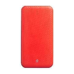 PowerSlim S Universal Mobile Charger 5.000mAh Red