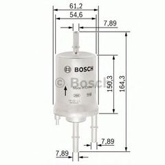 Φίλτρο καυσίμου BOSCH F026403006-thumb-1
