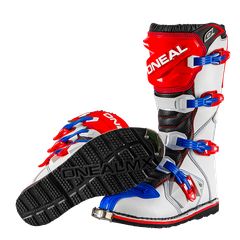 ΜΠΟΤΕΣ ONEAL RIDER Boots blue/red/white-thumb-2