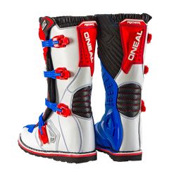 ΜΠΟΤΕΣ ONEAL RIDER Boots blue/red/white-thumb-3