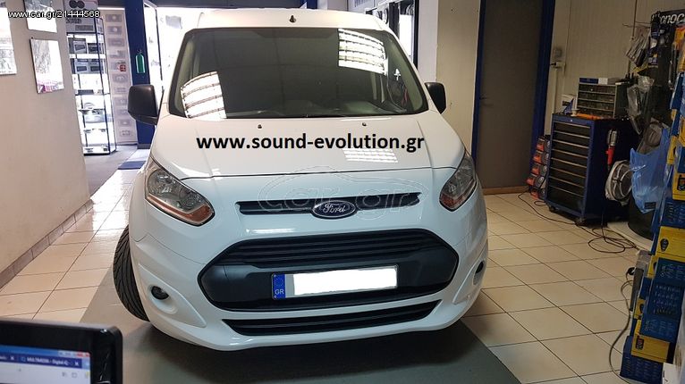 Ford Transit 2014> Starline alarm 2Way & LED & parking system www.sound-evolution.gr