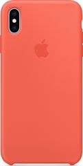 Apple Original MTFA2ZM Silicone Case iPhone XS / iPhone X Nectarine