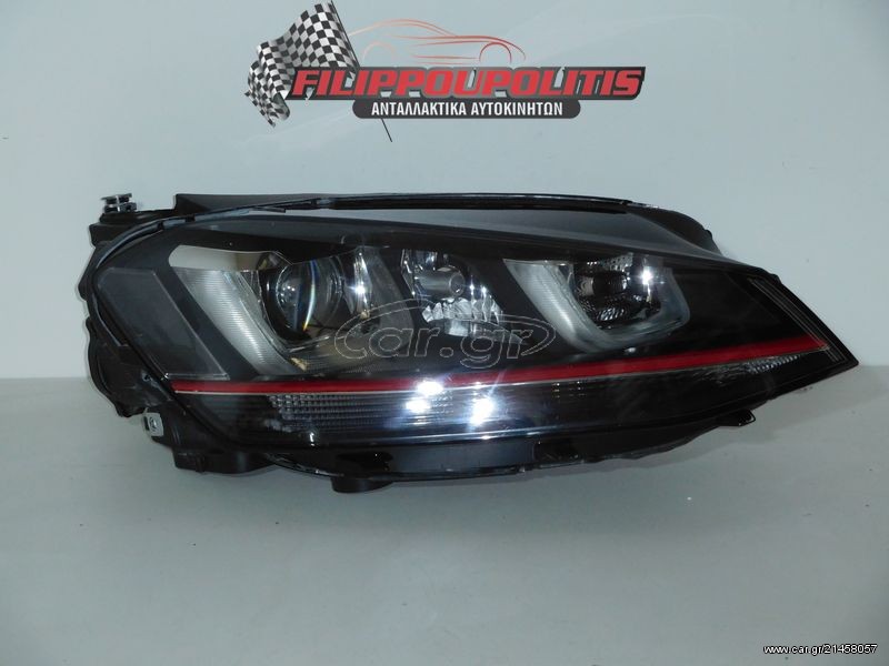 ΦΑΝΑΡΙΑ ΕΜΠΡΟΣ  VW GOLF 7  GTI XENON SMART DAYLIGHT-LED 2013-2016
