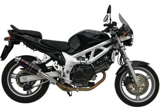 Εξάτμιση Τελικό Mivv Gp Style Black S.Steel Suzuki SV 650 1998-2002*