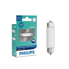 Philips Λάμπες LED Ultinon LED 6000K Λευκό Ψυχρό (μπλέ) 43mm για Εσωτερικό Φωτισμό Αυτοκινήτου