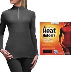 Γυναικείο θερμοεσώρουχο Heat Holders baselayers Top Black / Μαύρο  / UN-80147_1