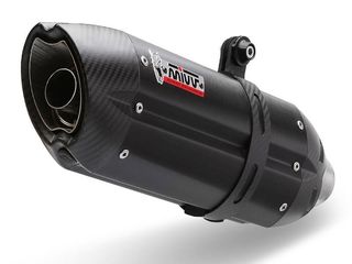 Mivv Εξάτμιση Τελικό Suono Black S.Steel/Carbon End Suzuki GSX-S 750 2017 - 2020*
