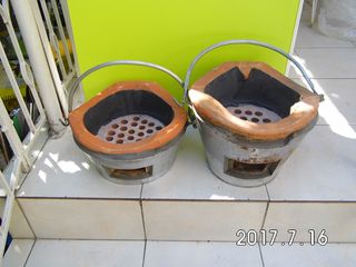 Ψησταριά κουζινα πικ νικ Ταϊλάνδης (thai stove) ψήνει τηγανίζει μαγειρεύει