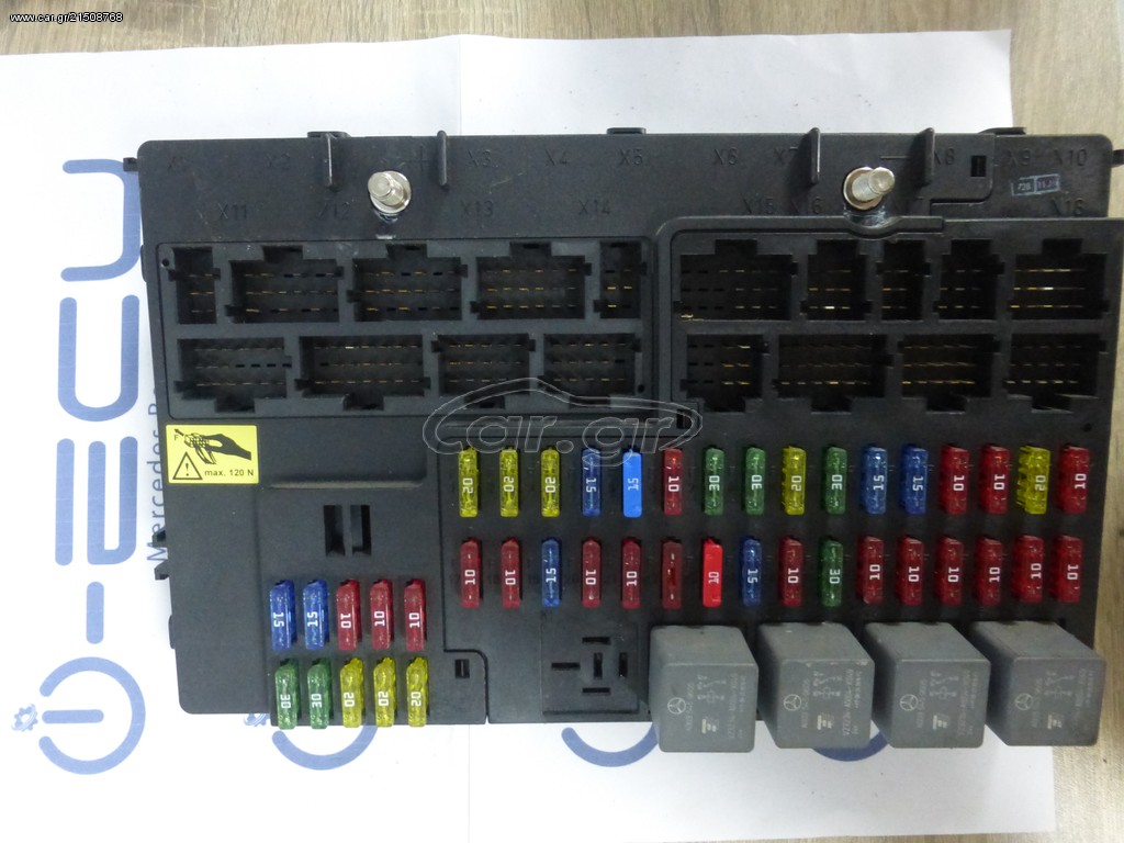 MERCEDES-BENZ ACTROS ΕΓΚΕΦΑΛΟΣ ΑΣΦΑΛΕΙΟΘΗΚΗΣ ECU GM A 0004467558