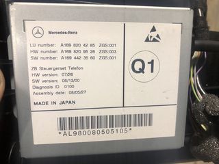MERSEDES A-CLASS B-CLASS W169 W245 ΠΛΑΚΕΤΑ ΤΗΛΕΦΩΝΟΥ A 169 820 42 85 A 169 820 95 28 A169 442 35 60-thumb-1