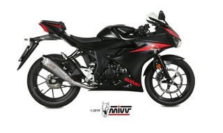 Mivv Ολόσωμη Εξάτμιση Delta Race S.Steel/Carbon End Suzuki GSXR 125/GSX-S 125 2017 - 2020*