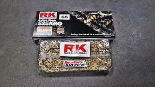 ΑΛΥΣΙΔΑ RK KRO 525H-118L O RING ΧΡΥΣΗ