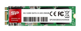 SILICON POWER SSD A55, 256GB, M.2 2280, SATA III, 560-530MB/s SP256GBSS3A55M28 id: 24897