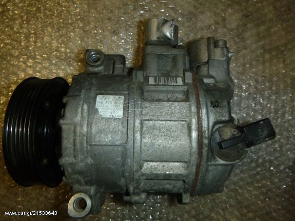 AUDI A3 1K0820803J DENSO 7SEU16C ΚΟΜΠΡΕΣΕΡ AIRCODITION AC ΚΛΙΜΑΤΙΣΤΙΚΟΥ