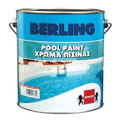 ΧΡΩΜΑ ΠΙΣΙΝΑΣ ΛΕΥΚΟ 0,70Lt BERLING 112910.070L