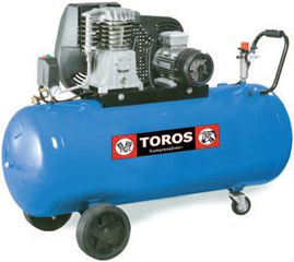 ΑΕΡΟΣΥΜΠΙΕΣΤΗΣ N6-500F-7,5T ΜΕ ΙΜΑΝΤΑ 500Lt-7.5HP 400V TOROS 602013