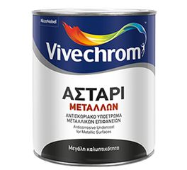 ΑΣΤΑΡΙ ΜΕΤΑΛΛΩΝ 0,75LT ΛΕΥΚΟ VIVECHROM 5174905