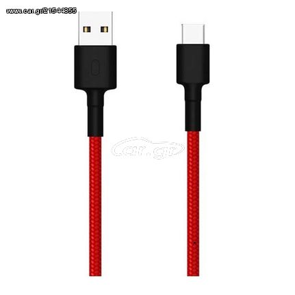 Xiaomi Mi Braided USB Type-C Cable 100cm Red (SJV4110GL) (XIASJV4110GL)