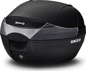 ΜΠΑΓΚΑΖΙΕΡΑ SHAD SH33L ΜΑΥΡΗ ΔΙΑΦΑΝΟ ΚΡΥΣΤΑΛΟ