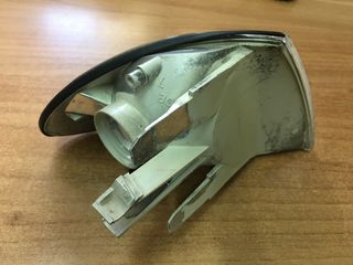 Bmw E46 sedan φλάς λευκά -thumb-2