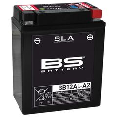 Μπαταρία Μοτοσυκλέτας SLA BS Battery BB12AL-A2(YB12AL- A2) 12.6Ah 72BB12ALA2FA