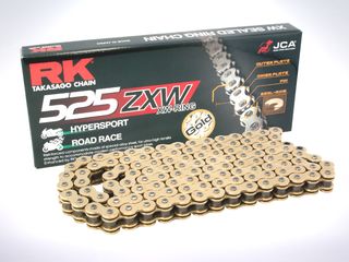 Αλυσίδα RK 525ZXW Gold 112 Links GB525ZXW-112L