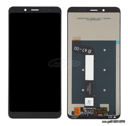 LCD & Touchscreen Digitizer για Xiaomi Redmi Note 5 Pro, μαύρο AMI-NOTE5PRO-TPLCDBK id: 24406