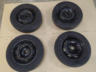 Ζαντολάστιχα σιδερένια 185/65R15 4x108 6jx15 ET27 Citroen C2/C3/C3 Pluriel 2002-2009 (3 τεμ)