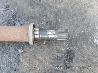 ΗΜΙΑΞΟΝΙΟ ΕΜΠΡΟΣ ΔΕΞΙ ΣΠΑΣΤΟ 1.6 16V K4M /T782 ABS  RENAULT SCENIC 2002-2008-thumb-1