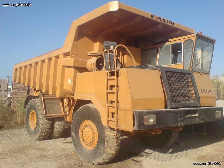 Ανατροπή Faun 1980 30K 4X4 DUMPER