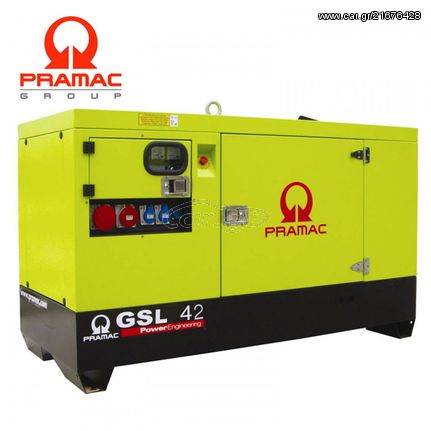 PRAMAC Γεννήτρια Πετρελαίου 1.500 στρ./λεπτό 29 KVA GBL 30D + ΔΩΡΟ ΓΑΝΤΙΑ ΕΡΓΑΣΙΑΣ (ΕΩΣ 6 ΑΤΟΚΕΣ Η 60 ΔΟΣΕΙΣ)