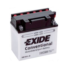 ΜΠΑΤΑΡΙΕΣ ΜΟΤΟΣΥΚΛΕΤΩΝ EXIDE CONVENTIONAL YB16CL-B  (ΕΩΣ 6 ΑΤΟΚΕΣ ή 60 ΔΟΣΕΙΣ)