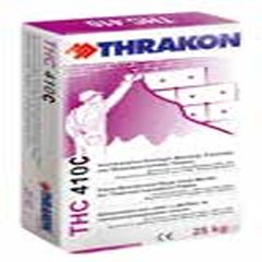 THRAKON THC 410 C Λευκό Χοντρόκκοκη, ινοπλισμένη κόλλα τσιμεντοειδούς βάσης + ΔΩΡΟ ΓΑΝΤΙΑ ΕΡΓΑΣΙΑΣ NITRO (ΕΩΣ 6 ΑΤΟΚΕΣ ή 60 ΔΟΣΕΙΣ