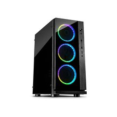 Computer Case Inter-Tech W-III RGB  + ΔΩΡΟ ΓΑΝΤΙΑ ΕΡΓΑΣΙΑΣ (ΕΩΣ 6 ΑΤΟΚΕΣ Η 60 ΔΟΣΕΙΣ)