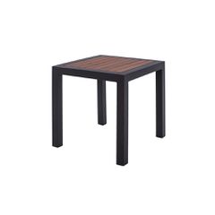 ΤΡΑΠΕΖΙ ΑΛΟΥΜΙΝΙΟΥ HM5403.02 ΓΚΡΙ ΜΕ POLYWOOD 45Χ45X45,5 + ΔΩΡΟ ΓΑΝΤΙΑ ΕΡΓΑΣΙΑΣ (ΕΩΣ 6 ΑΤΟΚΕΣ Η 60 ΔΟΣΕΙΣ)