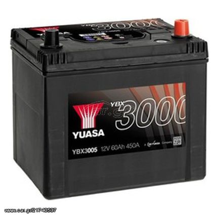 Μπαταρία αυτοκινήτου Yuasa 12V 70Ah Start-Stop EFB YBX7096 (ΕΩΣ 6 ΑΤΟΚΕΣ ή 60 ΔΟΣΕΙΣ)