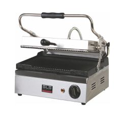 Τοστιέρα επαγγελματική μονή ραβδωτή πάνω - κάτω SLS + ΔΩΡΟ ΓΑΝΤΙΑ ΠΡΟΣΤΑΣΙΑΣ (ΕΩΣ 6 ΑΤΟΚΕΣ Ή 60 ΔΟΣΕΙΣ)