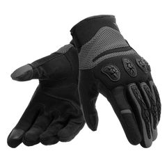 DAINESE AEROX UNISEX GLOVES καλοκαιρινά γάντια μαύρο/ανθρακί προσφορά από 75ε τώρα