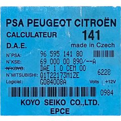 CITROEN C2 / C3 μοντ. 02’-09’ ΕΓΚΕΦΑΛΟΣ ΗΛΕΚΤΡΙΚΟΥ ΤΙΜΟΝΙΟΥ (διαθέσιμος σε ΔΙΑΦΟΡΟΥΣ ΚΩΔΙΚΟΥΣ)-thumb-6