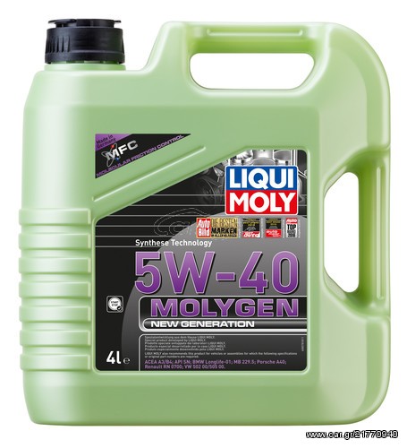 MOLYGEN NEW GENERATION 5W-40 4L