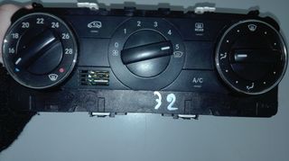 Κονσόλα με διακόπτες κλιματισμού και θέρμανσης Mercedes A Class W169 2005-2012 με κωδικό Α 169 900 09 00.